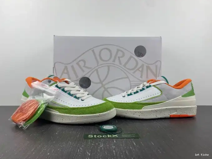 1st Kicks Shoes Low Jordan 2 TITAN DV6206-183 (W) Retro 0616